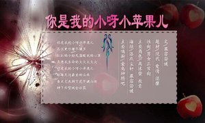 你是我的小呀小苹果儿