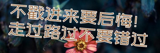不戳进来要后悔！走过路过不要错过