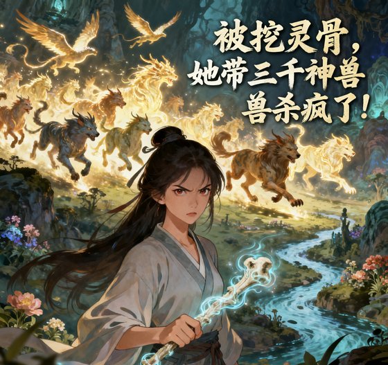 被挖灵骨，她带三千神兽杀疯了！